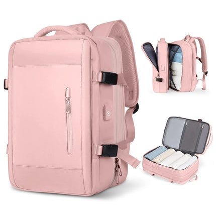 New Large Capacity Bags Business Multifunctional Charging Backpacks Expandable Airplane Travel Backpack Laptop Bag Luggage Ma