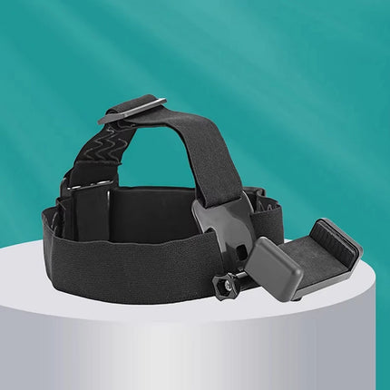 Head-Mounted Headband Bracket Adjustable Live Broadcast Mobile Phone Holder First-person Perspective Fixed Bracket Gift
