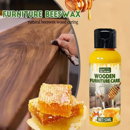 Wood Care Wax Solid Wood Furniture Polishing Seasoning Beeswax Polisher Waterproof Furniture Care Maintenance Beeswax