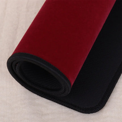 45x35cm 400g Thicken Magic Table Mat Lock Edge Velvet Surface Anti-slip Rubber Base for Poker Coin Magic Props Practice Tool