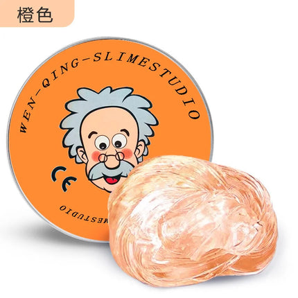 @Lab Putty Crystal Clear Glass (1 Pack) Best Thinking Smart Crazy Stress Putty with Tin, Sensory & Bouncing Toy Children Gifts..