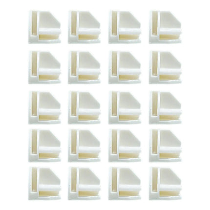 Set of 20 Storage Closet Cube Replacement Grid Connectors Grid Corner Cube