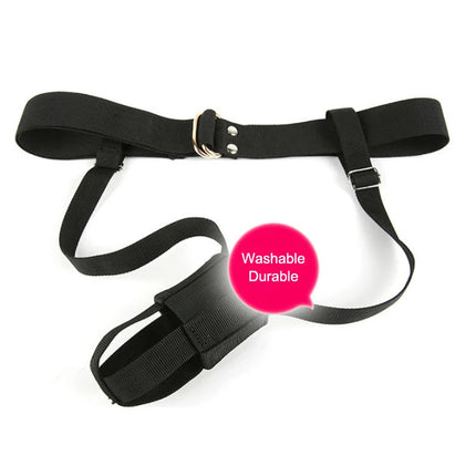 【A]1Pc Adjustable Waist Harness Holder for Dildo Wand Massager - Sex Toy for Women Wearable Constrained Forced Strap No Vibrator