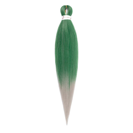Pre-stretched Braids Hair Professional Itch Free Hot Water Setting Synthetic Fiber Ombre Yaki Texture Braid Hair Extensions