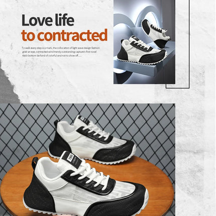 Brand protection 2026 new men's lightweight non-slip breathable wear-resistant running sports fashion versatile casual shoes