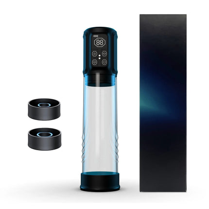 Men's Electric Vacuum Penis Pump Penis Extender Vacuum Pump Sucking LED Display Male Masturbator Sex Toy for Men Adult Sex Toy