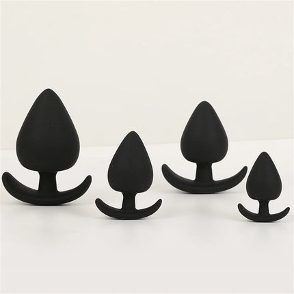 Anal Plug Safe Silicone Dildo Anal Butt Plugs G Spot Stimulation Unisex Wearable Stopper Adults Sex Toys for Men/Women