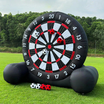 2m/3m/4m Foot Dart Inflatable Football Dart Board With Sticky Soccer Balls Foot Kicking Ball Sports Target Games Kick Darts