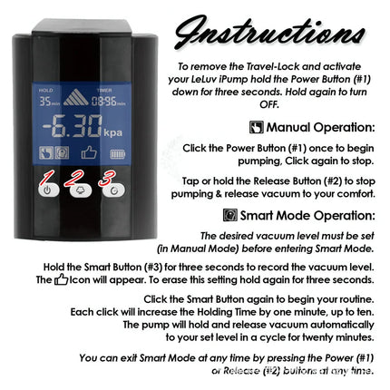 Electric Handle For Acrylic Penis Pump Smart Intelligent Charging Sex Toy Accessories hot, Extraction suction Air Sex Machines