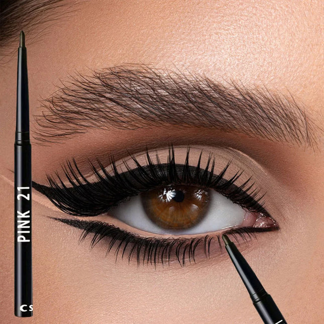 Quick-dry Eyeliner Pencil Makeup Long Lasting Smooth Matte Eye Liner Waterproof Anti Smudge Liquid Eyeliner Pen Eyes Cosmetics