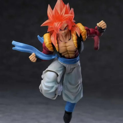 TonsenArttoys Kamione Studio SHF Gogeta SSJ4 Figure Dragon Ball GT Super Saiyan 4 Gogeta Anime Action Figures Kids Toys Gifts