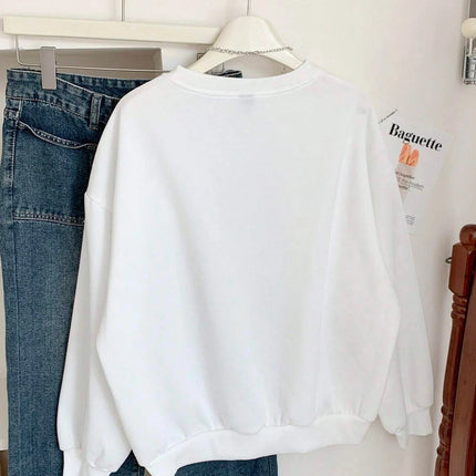 Keep Classic Alive And Car Printing Hoodies Women Autumn Casual Soft Hoodie Fashion Oversize Hoody Versatile Warm Fleece Hooded