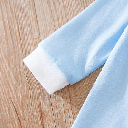 Spring And Autumn 0-18m Newborn Clothing Casual Polo Shirt Cotton Comfortable Soft Boys And Girls Long Sleeved Baby Bodysuit