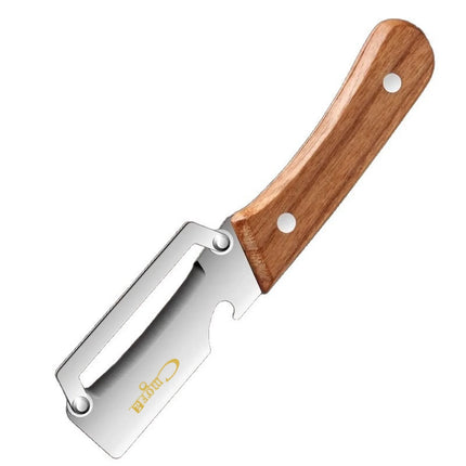 Stainless Steel Vegetable Peeler with Ergonomic Handle and Bottle Opener Multi Function Fruit Peelers Potato Home Kitchen Tools