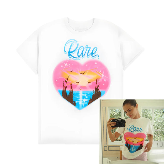 RARE ALBUM COVER TEE Selena Gomez  Fashion Vintage New 100%cottonT-shirts Top Goth Grunge O-neck High Quality Female/Male Tshirt