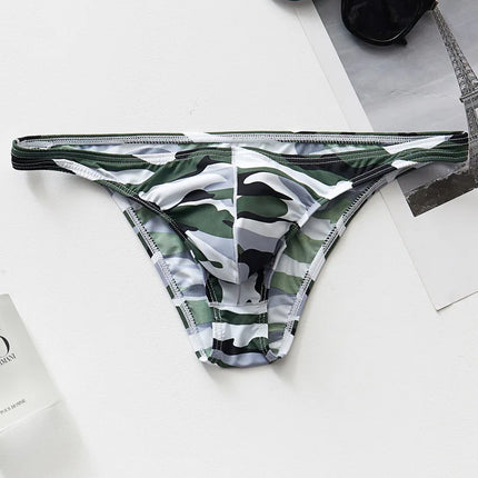 [Men's Briefs] 4-Pack of Men's New Style Underwear, Random Selection of Briefs, Breathable and Comfortable, Cool and Soft, Fashionable and Trendy, Close-Fitting and Smooth, Men's Everyday Wear Briefs
