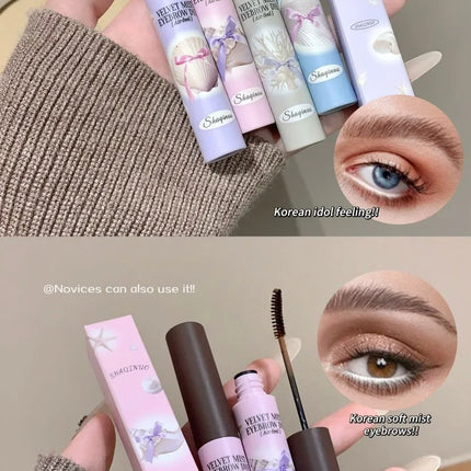 Cute Natural Mist Eyebrow Enhancer Dye Gel Tint Mascara SHAQINUO Long Lasting Quick Dry Dyeing Brow Tattoo Tint Brow Makeup