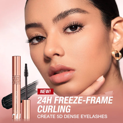 O.TWO.O Eyelash Mascara Lengthening Extension Eyelashes Thicker Waterproof 5D Silk Fiber Extra Volume Eye Mascara Cosmetics