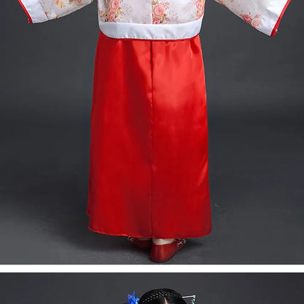 Autumn Two-piece Set Kids Hanfu Cosplay Tang Girl Suit Dance Costume Baby Outfits Ancient Girls Clothing Hanfu Children Suits