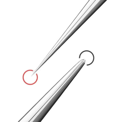 German Ultra-fine No. 5 Cell Pimple Blackhead Clip Tweezers Beauty Salon Special Scraping & Closing Artifact Acne Needle Tool