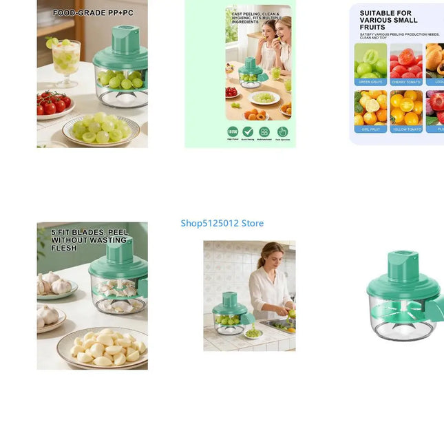 G8TC USB Rechargeable Electric Fruit Cutter With 1300mAh Battery For Fast And Easy Peeling Kitchen Tool