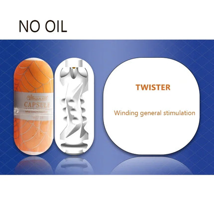 2/1pcs Mini Masturbator Cup Real Vaginal Egg Particle Stimulation Portable Stimulator Blowjob Sex Toy Massager Penis Trainer