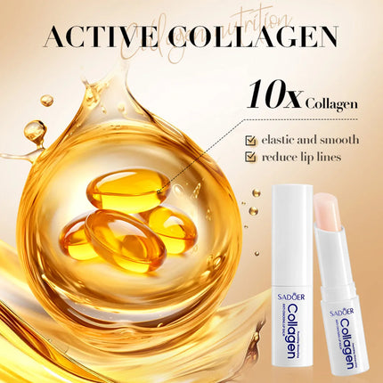 Collagen Moisturizing lipstick Dry Lip Balm in Winter can moisturize skin for a long time