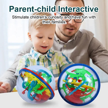Perplexus Ball 3D Maze Ball Puzzle Toy Maze Game Mini Magic Intelligence Idea Labyrinth IQ Gifts for Kids and Adults