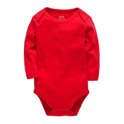 1/3 Pcs KAVKAS Baby Clothing Rompers Boys 100% Cotton Plain Bodysuit Girls Blank Muslin Jumpsuit 0-24 Months