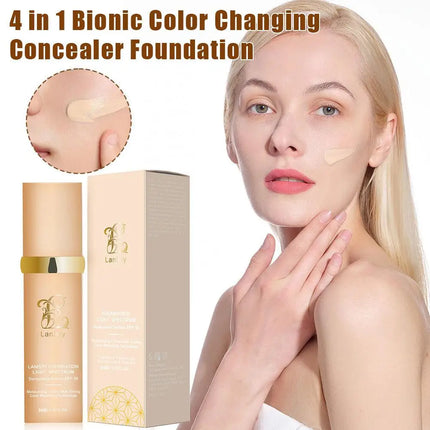 4-in-1 Bionic Discoloration Concealer Foundation Make-up Moisturizing Repair Skin Moisturizing Primer All Skin Tone Makeup