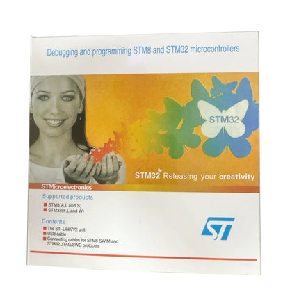 ST-LINK V2 Downloader Simulation Debugging Programming Burning Line STM32/STM8 Stlinkv2 Downloader