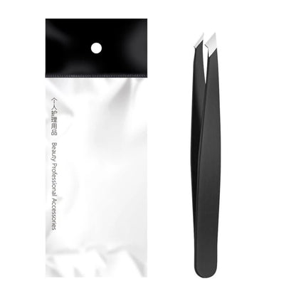 HUAMIANLI Eyebrow Tweezer Pro Women Eyebrow Tweezers Hair Beauty Slanted Stainless Steel Tweezer Tool Dropshipping