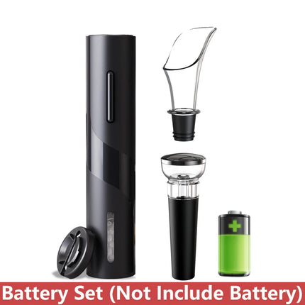 Electric Wine Openers USB Rechargeable Automatic Corkscrew Wine Beer Bottle Opener Foil Cutter Kitchen Accessories Cap Opener