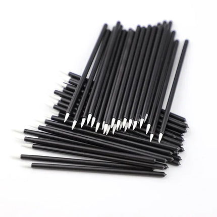 50/100PCS Disposable MakeUp Lip Brush Lipstick Gloss Wands Applicator Make Up Must-Have Cosmetic Tools