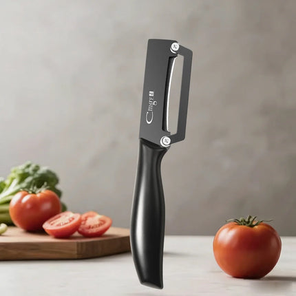 Kitchen Peeler Household Peeling Knife Fruits Vegetable Peeler with Wooden/steel Handle and Bottle Opener Kitchen Tool