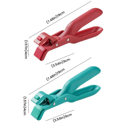 Silicone Plate Gripper Clip / Pince Anti-Brûlure Silicone