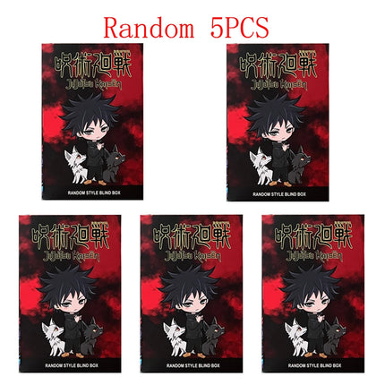 2026 new Anime Kaisen Figure Q Version Satoru Gojo Itadori Yuji Fushiguro Megumi Kugisaki Model Car Decora Blind Box Gift Toy