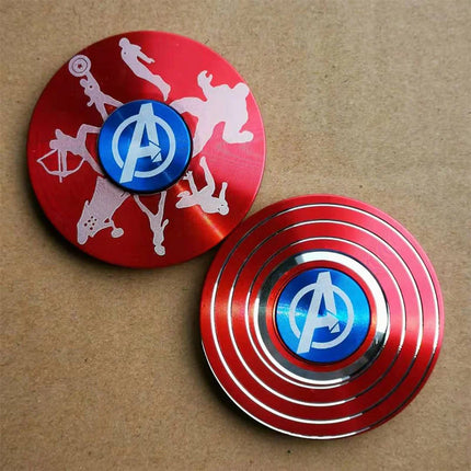 Finger Spinner Shield Aluminum Alloy Fidget Spinner Stress Relief Toy Spinner