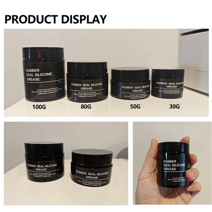 50/100g Waterproof Silicone Lubricant Grease Car Rubber Seal O-Rings Conditioner Repair Maintenance Lithium Grease Tools