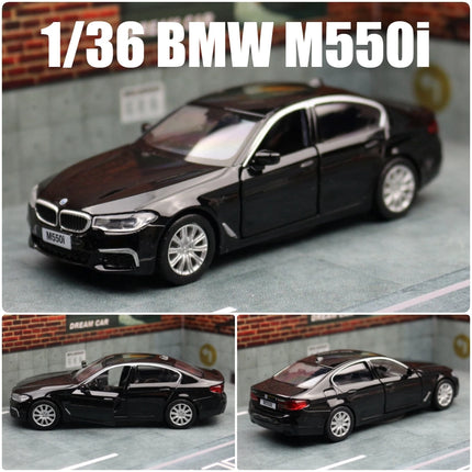 1/36 BMW M5 Sedan Toy Car Model For Children RMZ City Diecast Alloy Metal Miniature Pull Back Collection Gift For Boys Kid