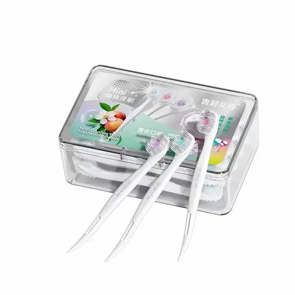 Travel Toothbrush Mini Exploded Bead Toothbrush Disposable Adult Cleaning Tooth Brush Head Oral Care Tool 1x/10x/12x/20x/24x/40x