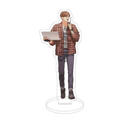 New Manwha Jinx Acrylic Stand Joo Jaekyung Kim Dan Keychain Desk Display Ornament Accesorios Goods Collection Cute Gift Korean