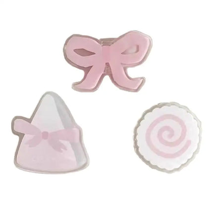 1/3pcs Cute Fish Cake Acrylic PP Clip Snack Sealing Clips Notebook Memo Clips File Clips Photo Wall Decor Gift Decoration Clip