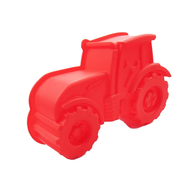 Food Grade 3D Silicone Bakeware Molds Tractor Locomotive Shape Cake Fondant Baking Molds Baking Pans Moulds DIY Cake Chocolate