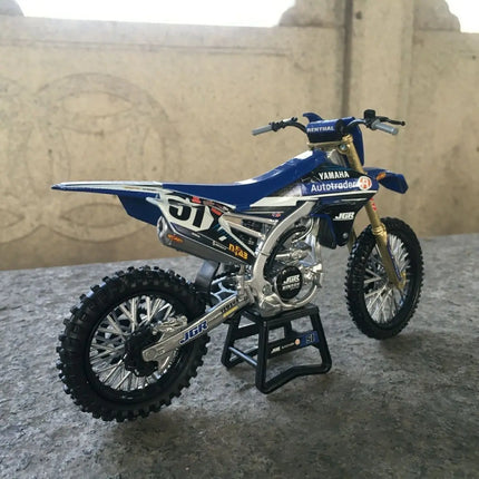 1:12 Yama Ha No. 51 Two-wheel Electric Motorcycle Off-road Racing Car Simulation Alloy Model Toy Collectible No Packaging