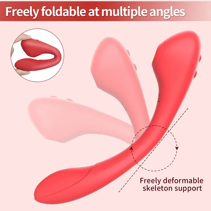 Clitoral Sucking Vibrators 2 IN 1 Adjustable G Spot Clit Clitoris Sucker For Women Dual Stimulation Sex Toys Goods for Adults 18