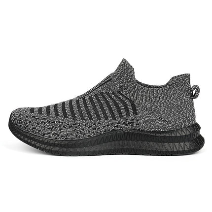 Breathable Men's Casual Shoes Lightweight Outdoor Male Walking Shoes Anti-slip Men's Sneakers Slip-on Flats Vulcanized Shoes 2023