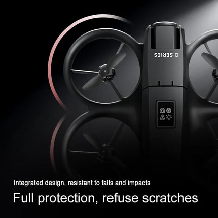 D16 Beginner Drone with 1080P HD Dual Camera, 360° Protection, One-Key Takeoff, 50 m Flight Height, Speed 5 m/s, 140 g Max Takeoff Weight, Headless Mode