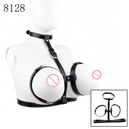 QKKQ Erotic Chest Binding Strap On Belt Breast Bondage Breast Binder BDSM Sex Toys For Couple Flirting Sexy Pleasure Accessory