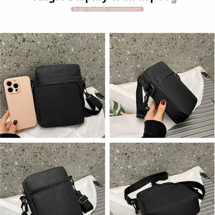 Minimalist Bag Functional Chest Women's Bags Backpack Wallet Men Handbags Casual Bluetooth Speaker Small Zipper Crossbody Pouch